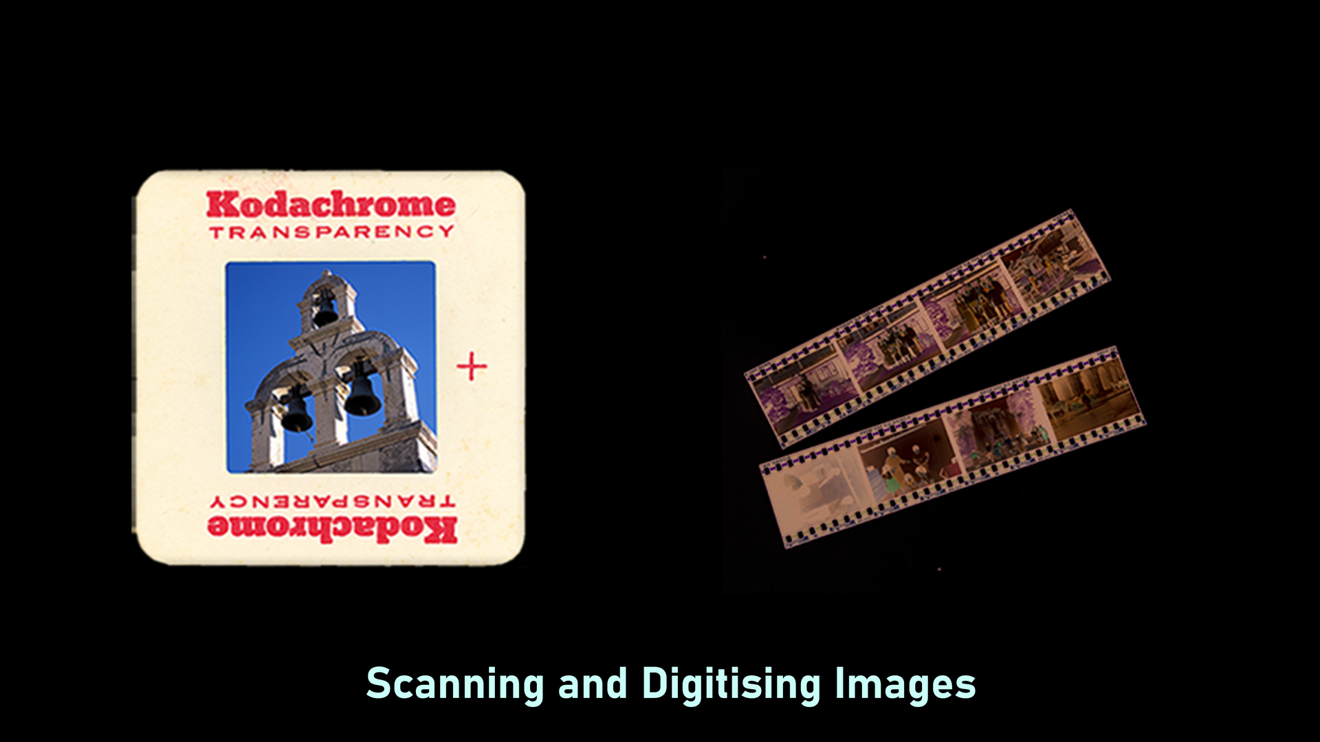 Link to scanning and digitising of slides and negatives